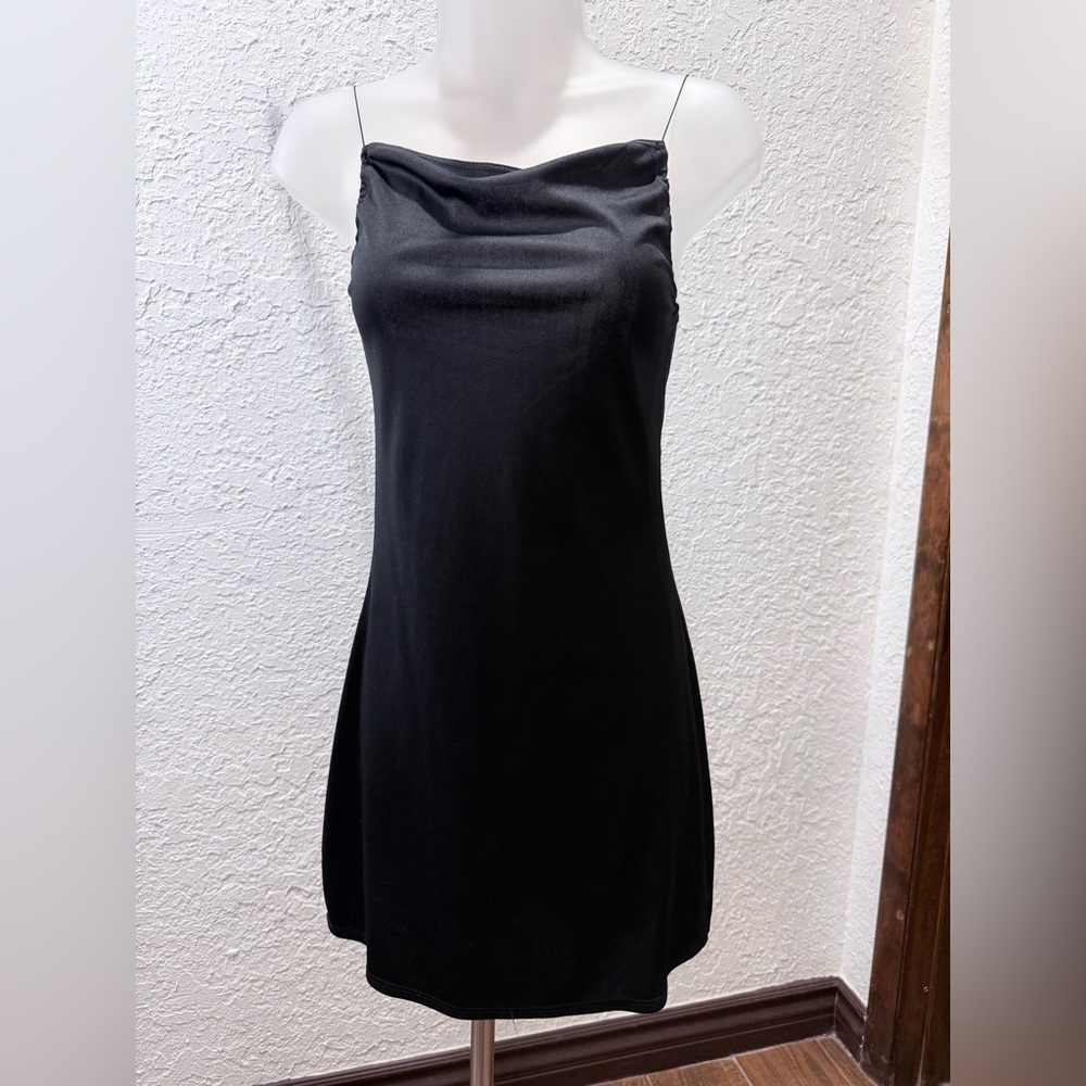 La SENZA thin strap Black Dress